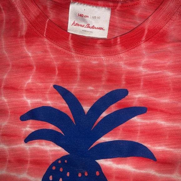 Hanna Tie Dye Pineapple Tee 10/140 - Picture 2 of 2